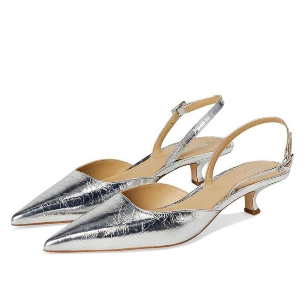 MICHAEL Michael Kors
Women's Luna Slingback Kitten-Heel Pumps